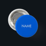 Individuelle Name-Text blau, weiß, minimalistisch, Button<br><div class="desc">Schaltfläche individuelle Name Blau und Weiß für minimalistisches Button</div>
