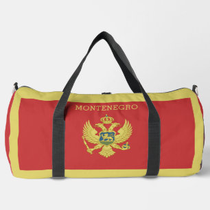 Individuelle Name & Text Montenegro Duffle Bag