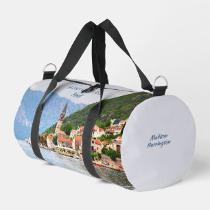 Individuelle Name & Text Montenegro Duffle Bag