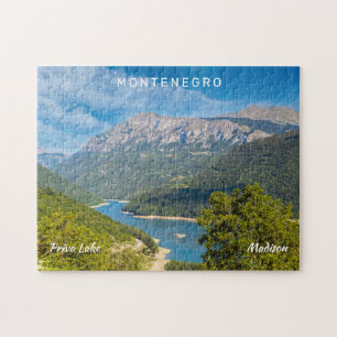 Individuelle Name & Text Montenegro Puzzle