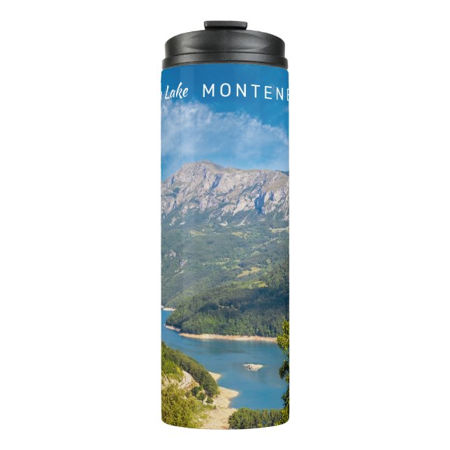 Individuelle Name & Text Montenegro Thermosbecher (Vorderseite)