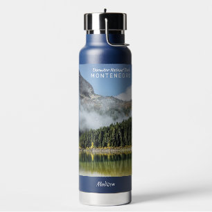 Individuelle Name & Text Montenegro Trinkflasche