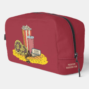 Individuelle Name / Text Movie Buff Waschbeutel