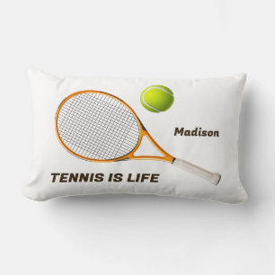Individuelle Name & Text Tennis Lendenkissen