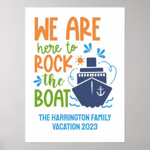 Individuelle Name-, Text- und Jahresfahrt Poster