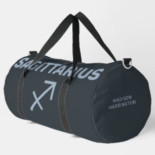 Individuelle Name / Text Zodiac Signature Sagittar Duffle Bag