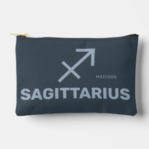 Individuelle Name / Text Zodiac Signature Sagittar Zubehörtasche