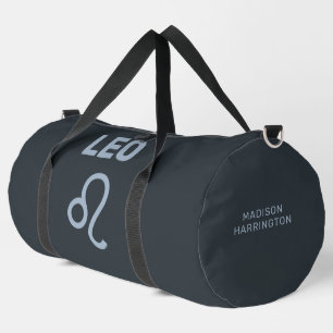 Individuelle Name / Text-Zodiac-Zeichenleo Duffle Bag
