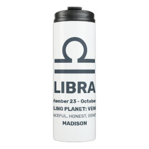 Individuelle Name / Textsymbole Thermosbecher