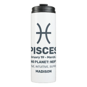 Individuelle Name-/Textzeichen Thermosbecher