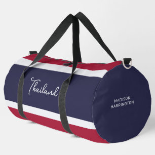Individuelle Name Thailand Colors Duffle Bag