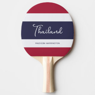 Individuelle Name Thailand Colors Tischtennis Schläger