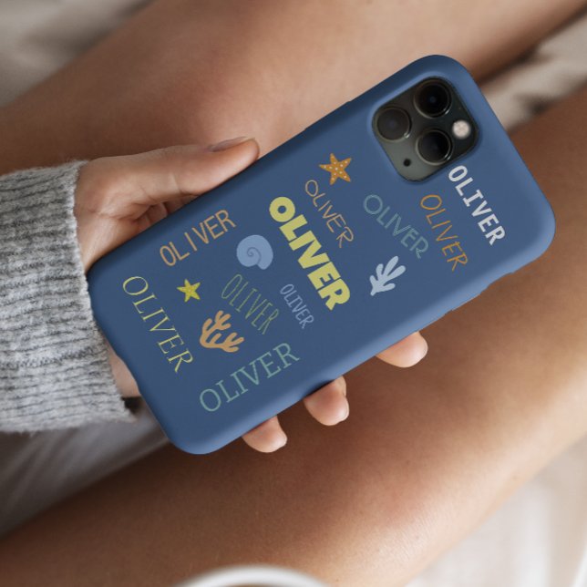 Individuelle Name Theme Beach Starfish Case-Mate iPhone Hülle (Von Creator hochgeladen)