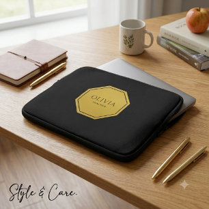 Individuelle Name & Titel 13" Neoprenschlauch Laptopschutzhülle