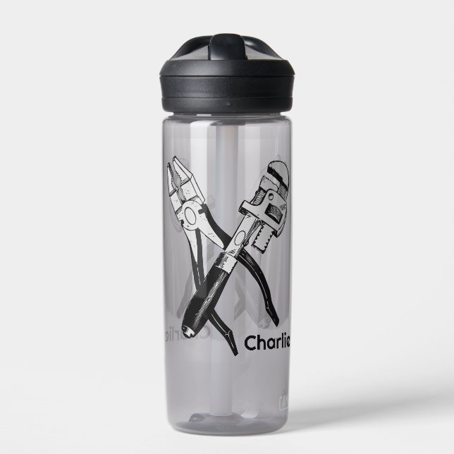 INDIVIDUELLE NAME TOOLS TRINKFLASCHE (Vorderseite)