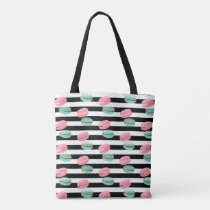 Individuelle Name Tote Bag-Macarons
