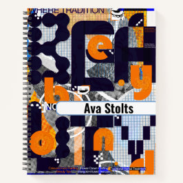 Individuelle Name Tradition trifft Radiance Notebo Notizbuch