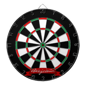 Individuelle Name Traditionelles Dartboard mit Dar Dartscheibe