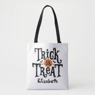 Individuelle Name Trick oder Treat Halloween