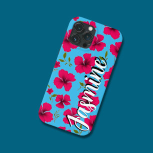 Individuelle Name Tropical Bold Blume - Handy Case