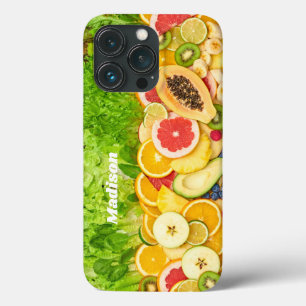 Individuelle Name Tropical Fruit Telefonzellen Case-Mate iPhone Hülle