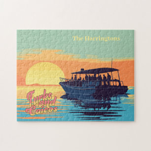 Individuelle Name Turks und Caicos Puzzle