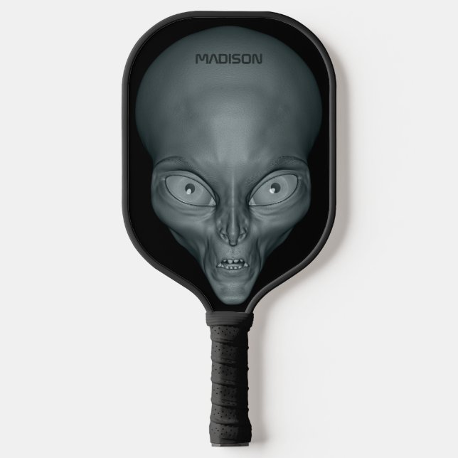 INDIVIDUELLE NAME UFO ALIEN PICKLEBALL SCHLÄGER (Vorderseite)