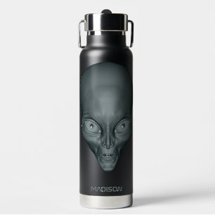 INDIVIDUELLE NAME UFO ALIEN TRINKFLASCHE