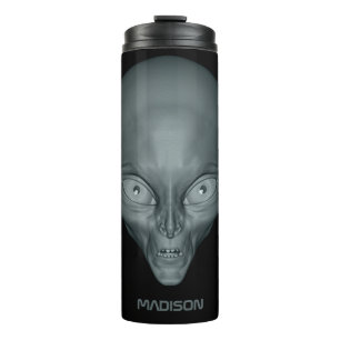 Individuelle Name UFO Alien tumbler Thermosbecher