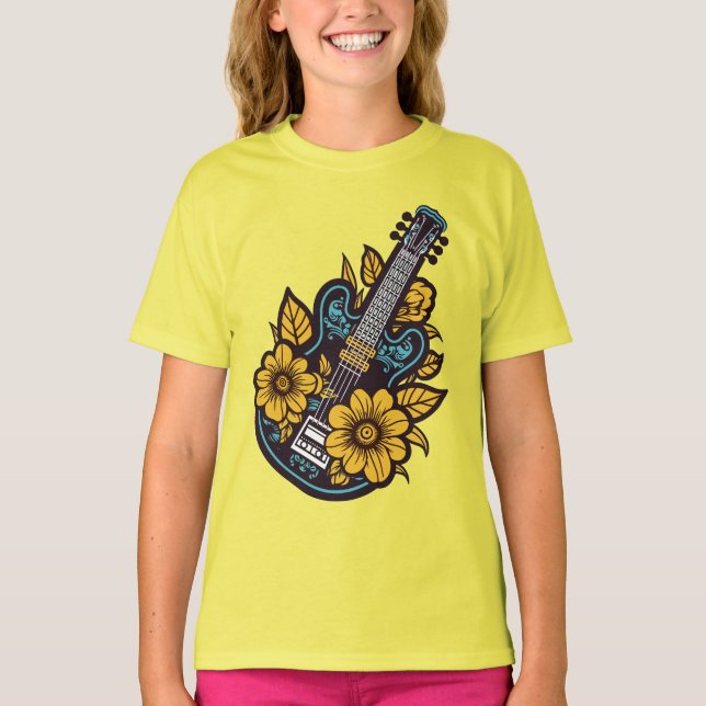 Individuelle Name Ukulele T-Shirt (Vorderseite)
