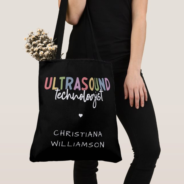 Individuelle Name Ultrasound Technologist Geschenk (Von Nahem)