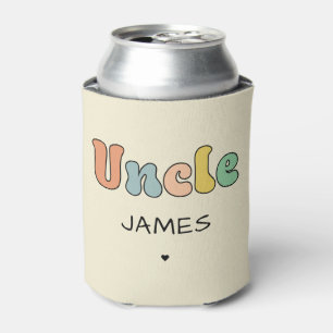 Individuelle Name Uncle Retro-Geschenk   PERSONALI Dosenkühler