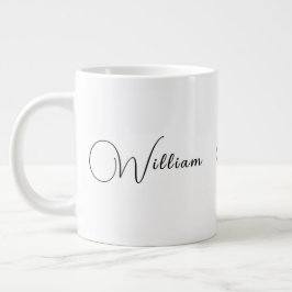 Individuelle Name und Erstgeschenk | Novelty Large Jumbo-Tasse