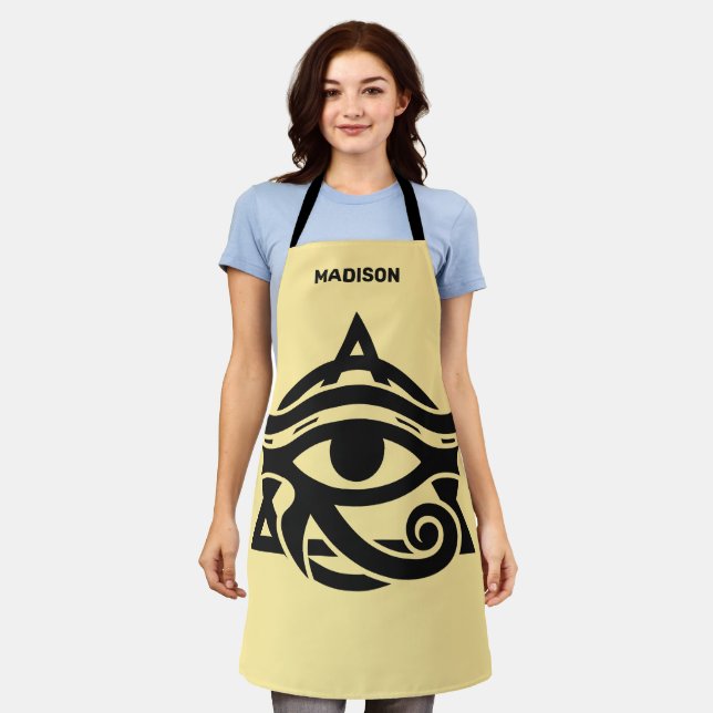 Individuelle Name und Farbauge am Horus Schürze (Getragen)