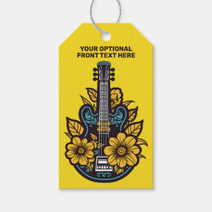 Individuelle Name und Farbe Ukulele Geschenkanhänger