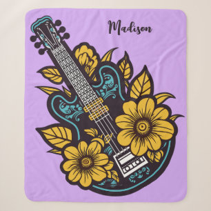 Individuelle Name und Farbe Ukulele Sherpadecke
