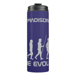 Individuelle Name und Farbe Zombie Evolution Tumbl Thermosbecher