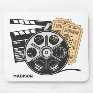 Individuelle Name- und Farbfilm Mousepad
