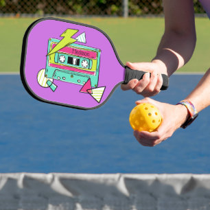 Individuelle Name- und Farbkassettenband Pickleball Schläger