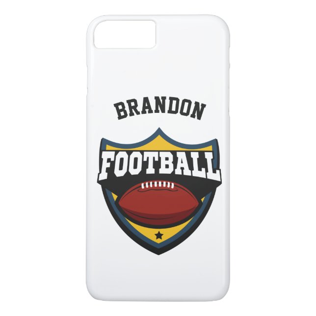 Individuelle Name- und Farbkombinationen Case-Mate iPhone Hülle (Rückseite)