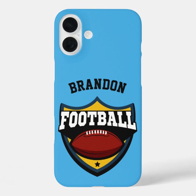 Individuelle Name- und Farbkombinationen Case-Mate iPhone Hülle (Rückseite)