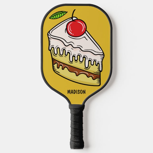 Individuelle Name- und Farbteller Pickleball Schläger (Vorderseite)