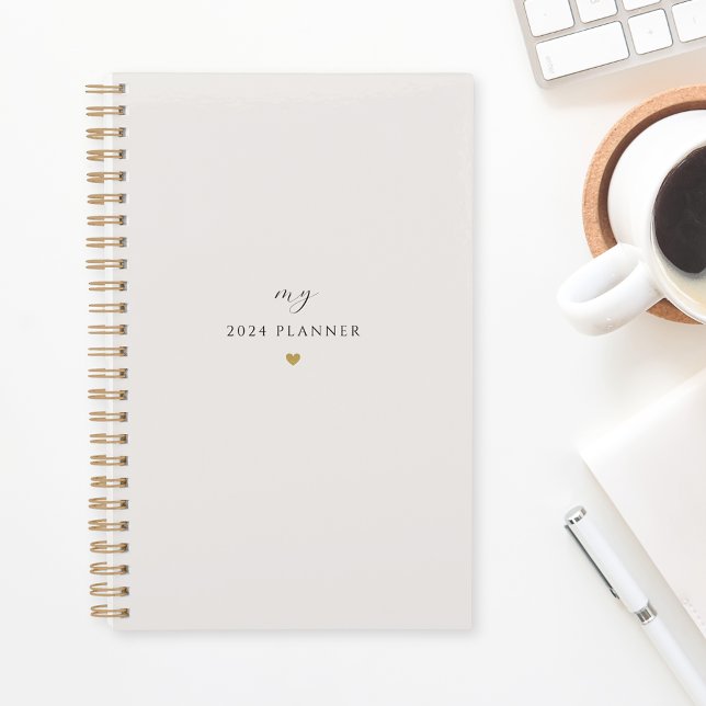 Individuelle Name und Jahr 2024 Planer (Von Creator hochgeladen)