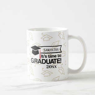 Individuelle Name und Jahr Abschluss Geschenk Kaffeetasse