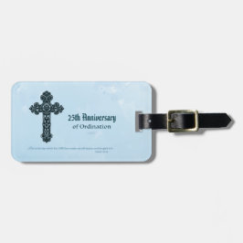Individuelle Name und Jubiläumsjahr Ordination, Pr Gepäckanhänger