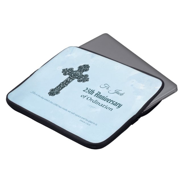 Individuelle Name und Jubiläumsjahr Ordination, Pr Laptopschutzhülle (Vorne Oben)