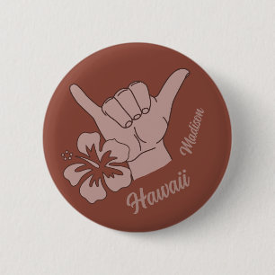 Individuelle Name und Lage Shaka Button