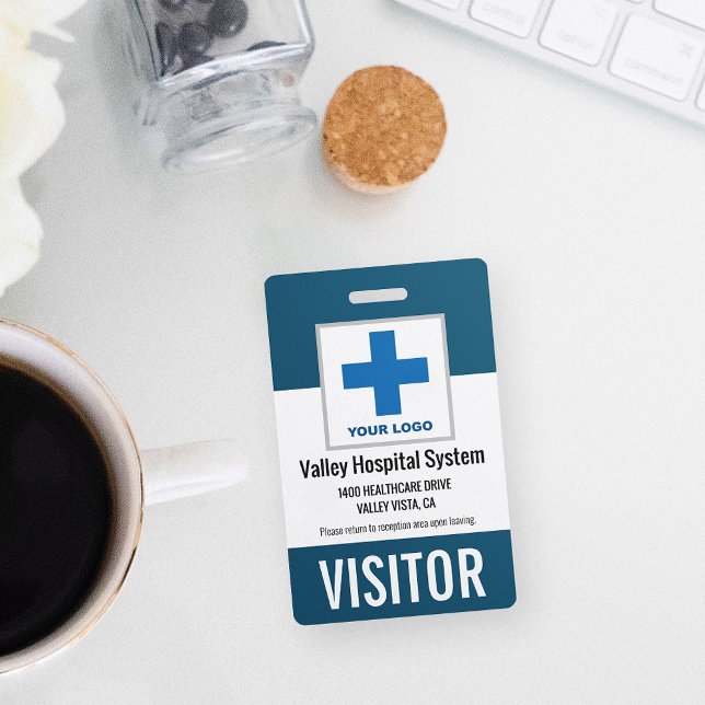 Individuelle Name- und Logo-Hospital-Visitenkarte Ausweis (Von Creator hochgeladen)