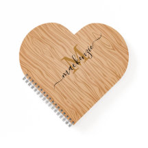 Individuelle Name und Monogramm Herzform