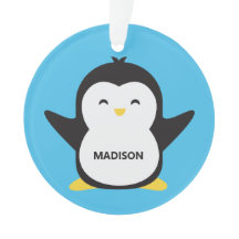 Individuelle Name und niedlicher Pinguin